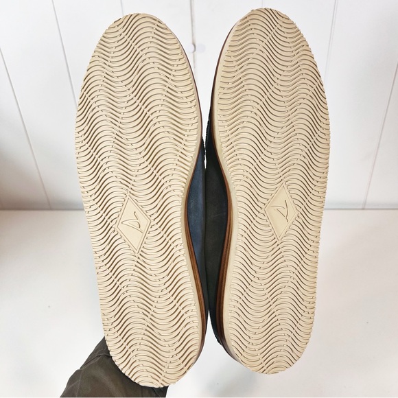 Sperry Gold Cup Cheshire Captain's Oxford Suede Blue Mens 10 Preppy Classicic - Picture 7 of 9